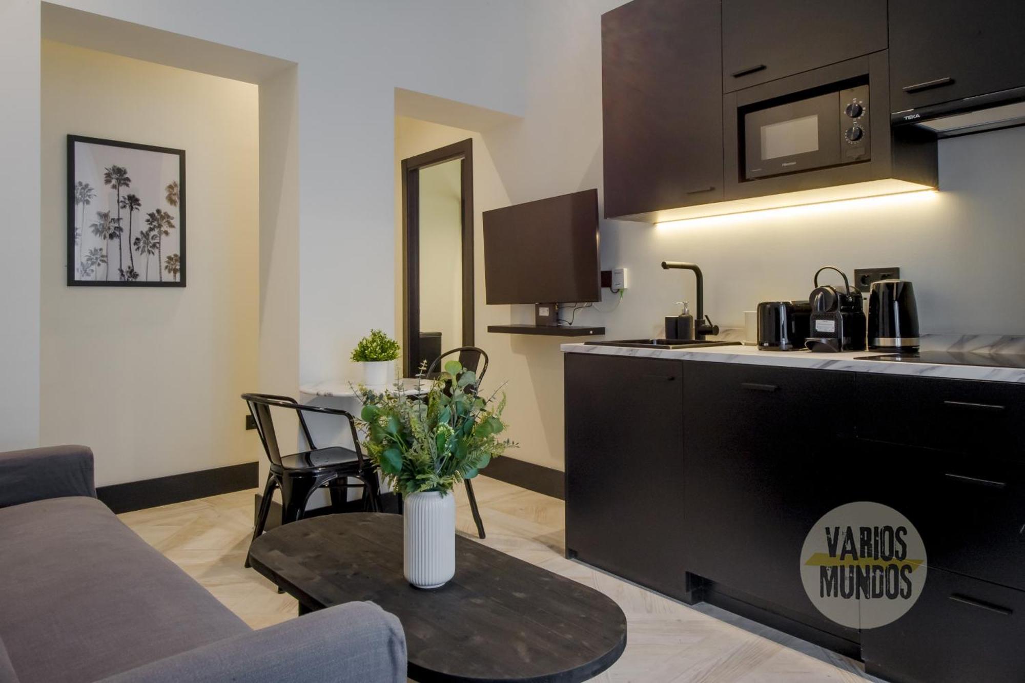 Iconic Apt En Plena Plaza Del Carmen Para 4Pax E3 Madrid Exteriör bild